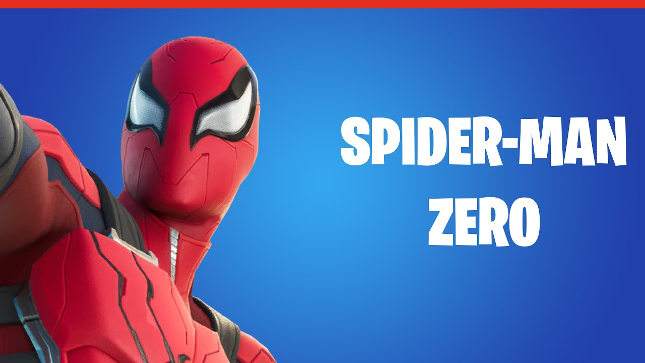 🔥 SPIDER-MAN ZERO SKIN - 360&deg; - FORTNITE 🦙