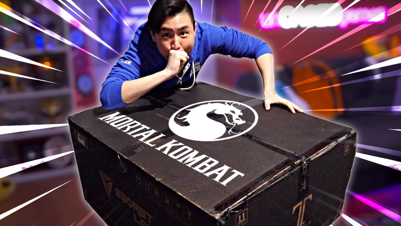 LIMITED EDITION MORTAL KOMBAT 1 SECRETLAB CHAIR UNBOXING!!