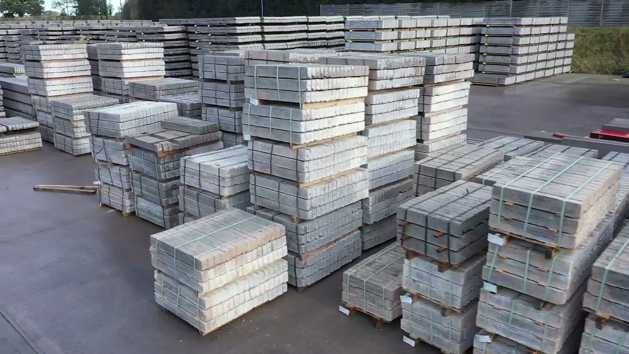 FP McCann Precast Concrete Fencing Manufacturing Facility in Cadeby