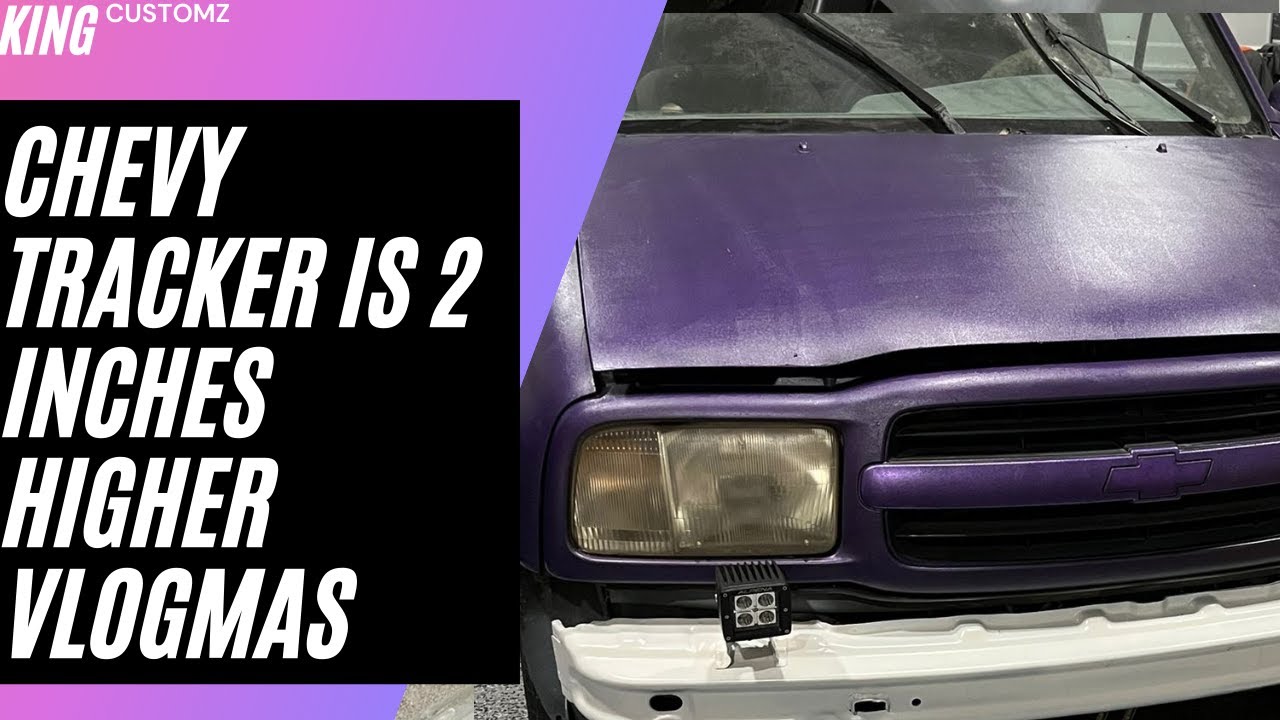 the front of the tracker is 2 inches higher!