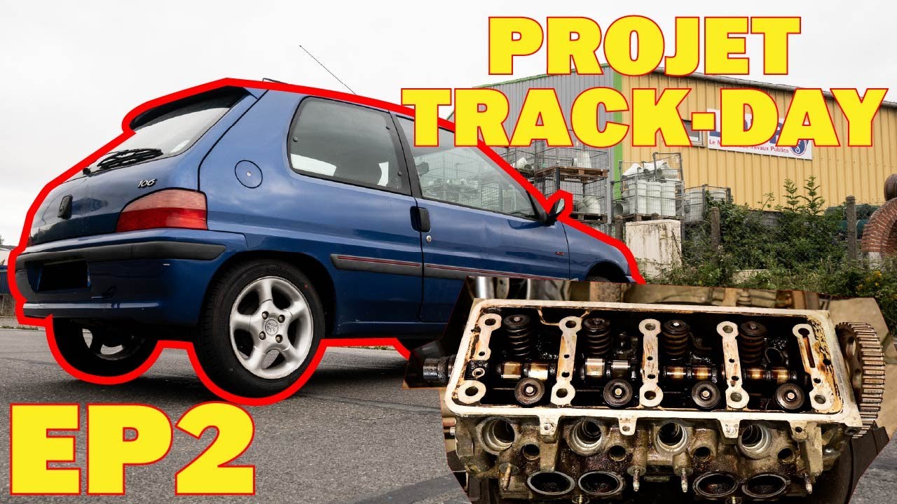 Projet TRACK DAY EP2, démontage de la culasse  (shino garage)