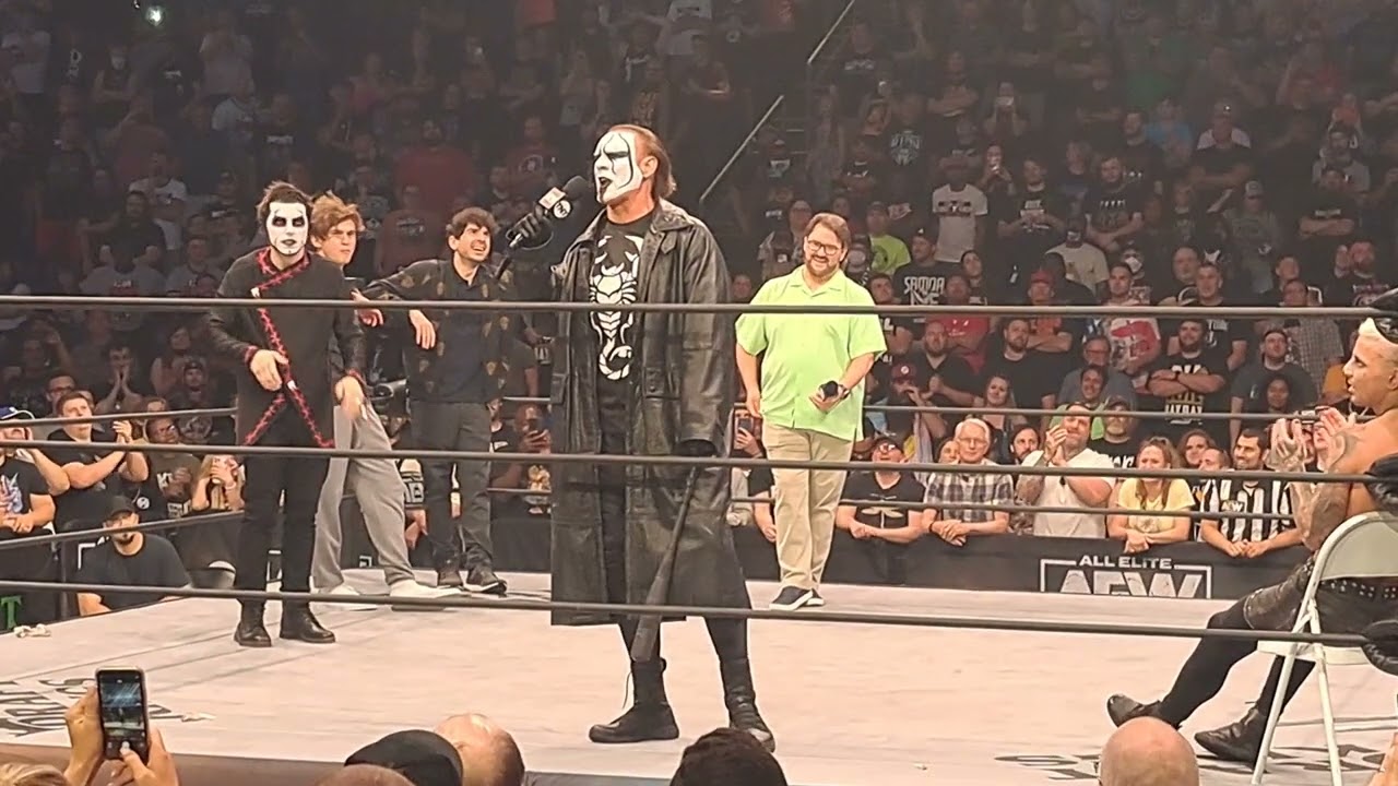 STL AEW - Stinghausen? Hook, Danhausen, Darby, and Tony Schiavone send the crowd home happy