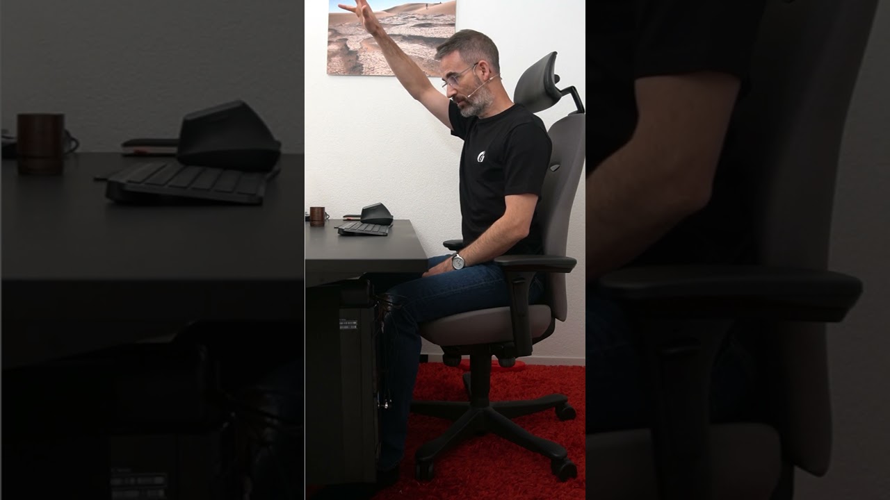 Stop Putting Your Monitor Too High! Try This Instead 👇 #shortsfeed