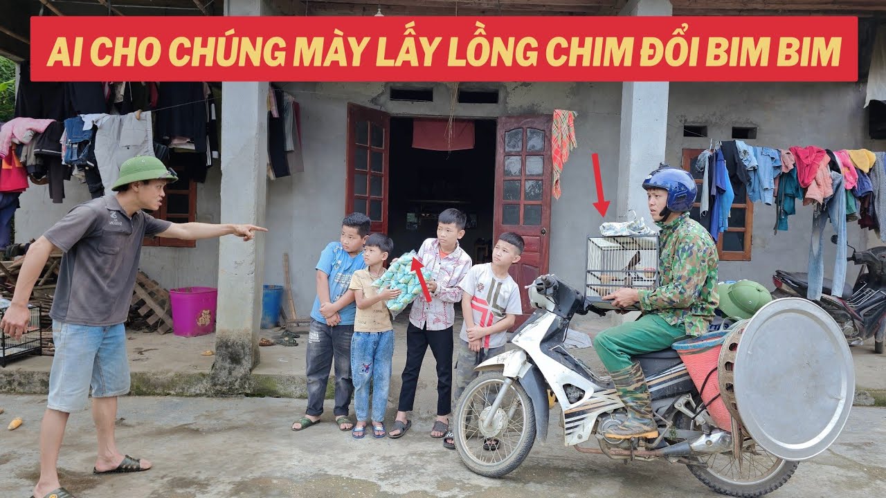 ĐẠI CA Vlog - (TẬP 120) BỐ ĐI CÔNG TÁC, ĐÀN CON Ở NHÀ LẤY CHIM BỦA BỐ ĐỔI BIM BIM VÀ CÁI KẾT