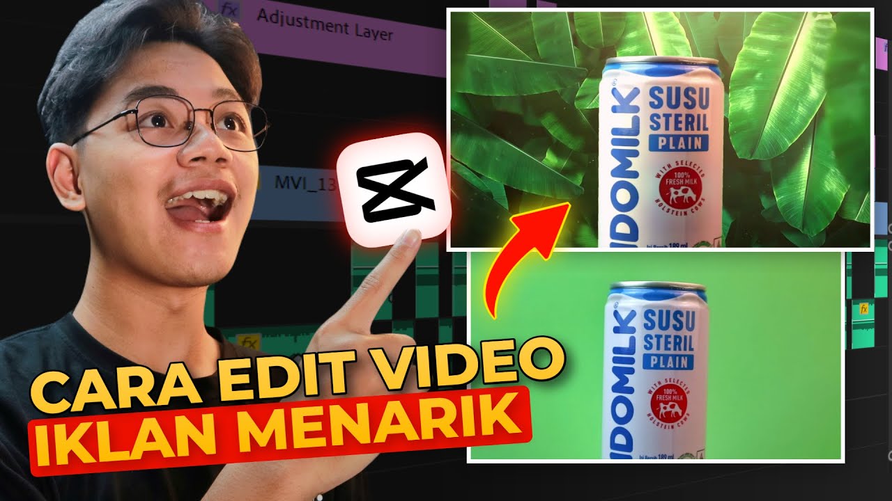 GAMPANG!!! CARA EDIT VIDEO IKLAN PRODUK DI CAPCUT !! | cara membuat video promosi produk di capcut