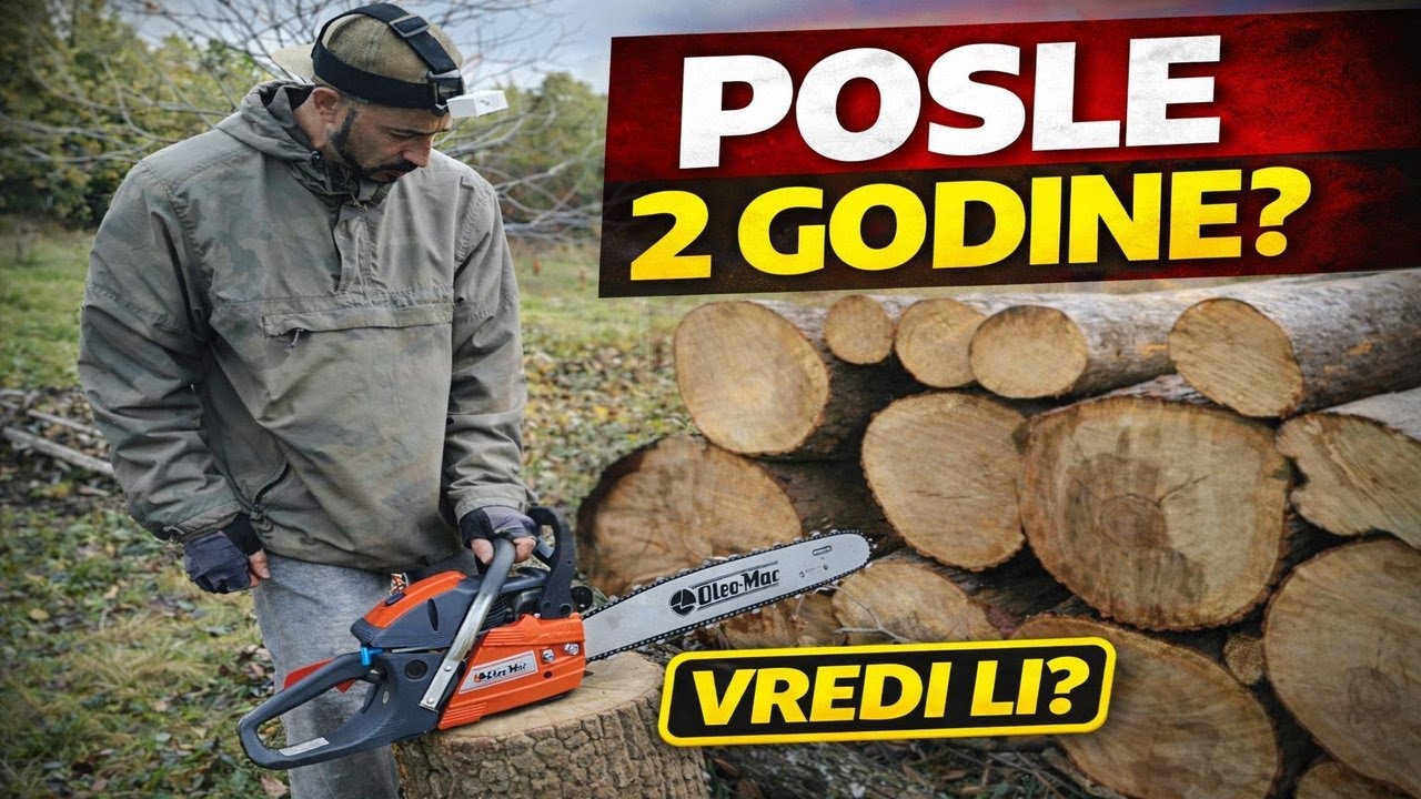 Nova motorna testera Oleo-Mac GSH 56… a posle 2 godine – PROBLEM?