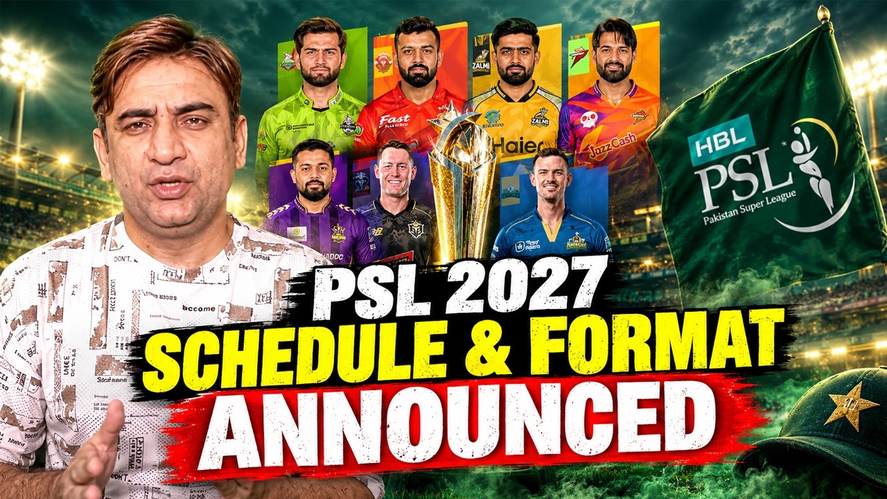 PCB Announces PSL 12 Window & Dates! | PSL 2027 Schedule, Venues & Auction Big Update!