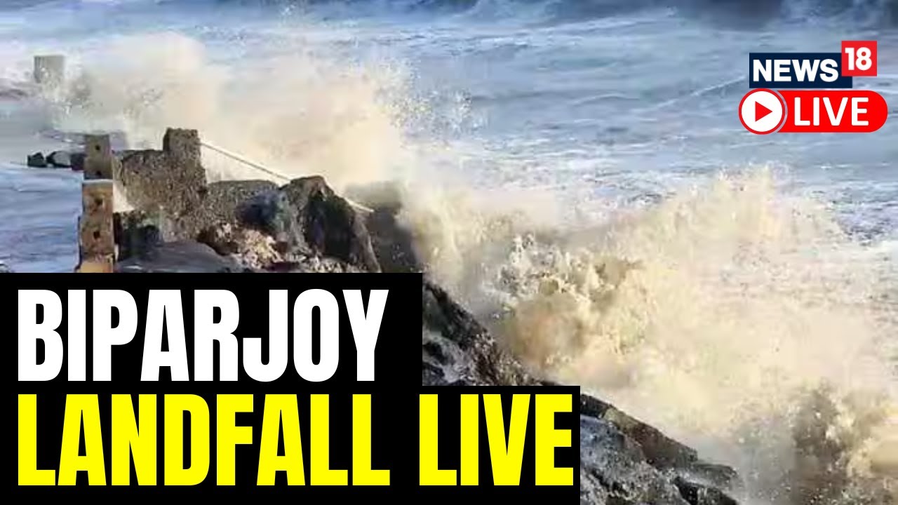 Cyclone Biparjoy Live Updates | Cyclone Biparjoy intensifies, Approaches Gujarat Coast | News18 Live
