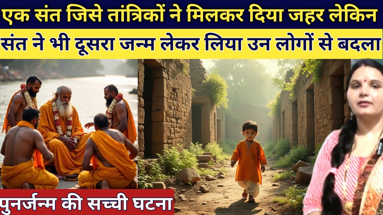 संत को दिया गया तांत्रिकको के जरिए जहर संत ने भी दूसरा जन्म लेकर लिया बदला सच्ची पुनर्जन्म की कहानीs