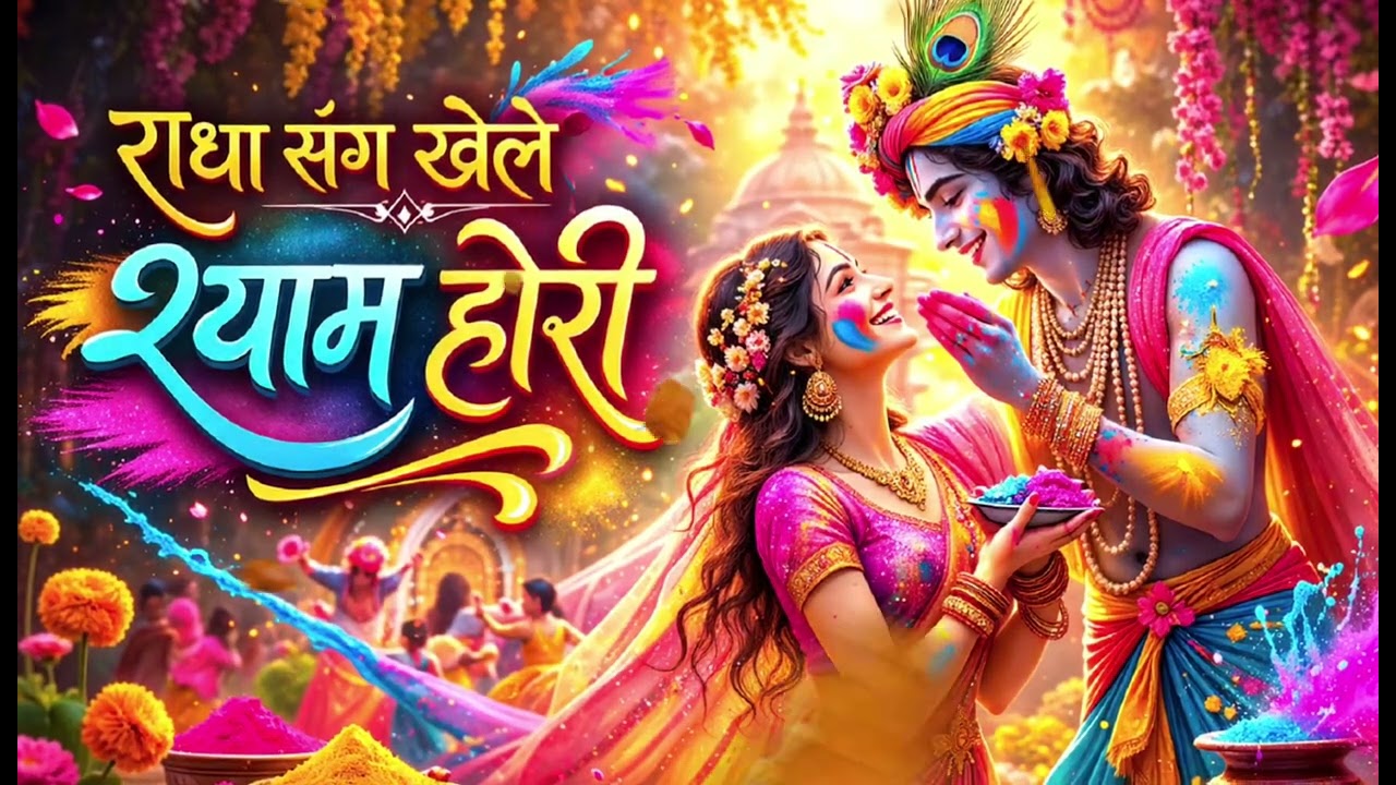 राधा संग खेले श्याम होरी | Radha sang shyam khele hori | न्यू bhakti bhajan 2026
