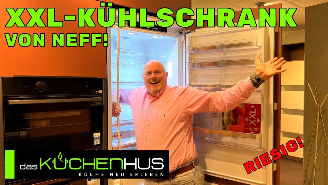 Absolute Weltneuheit von Neff! Der 75cm breite XXL - Kühlschrank! / Messe Highlights 2023