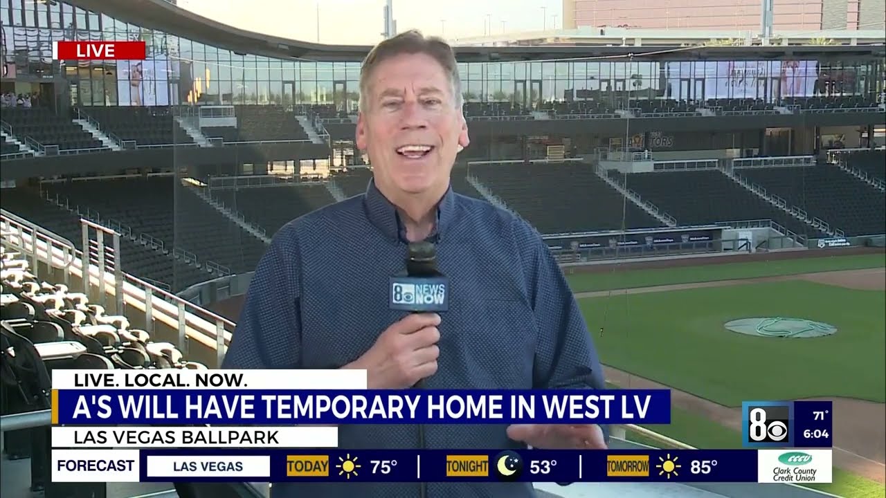 Ron Futrell reports on the A's moving to Las Vegas. April 20, 2023