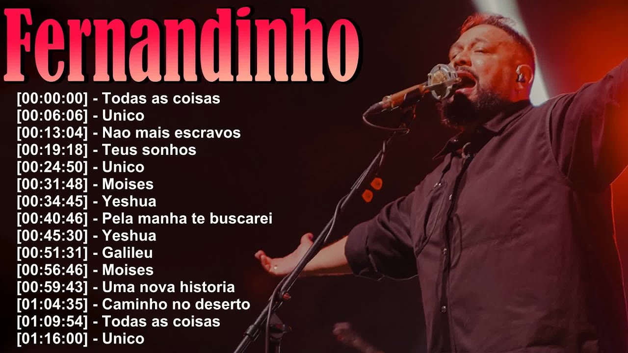Fernandinho 🎶 Louvores que alimentam a esperança e renovam forças em dias difíceis 💫