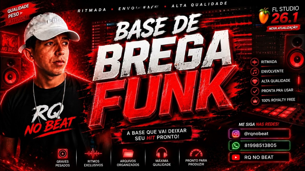 BASE BREGA FUNK ATUALIZADA - RQ NO BEAT