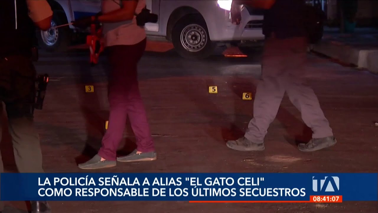 Este es Alias El Gato Celi, líder de los Chonekillers, responsable de los secuestros en Durán