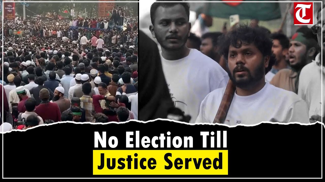 Inqilab Mancha Demands FBI Probe Into Sharif Osman Hadi Killing, Warns No Election