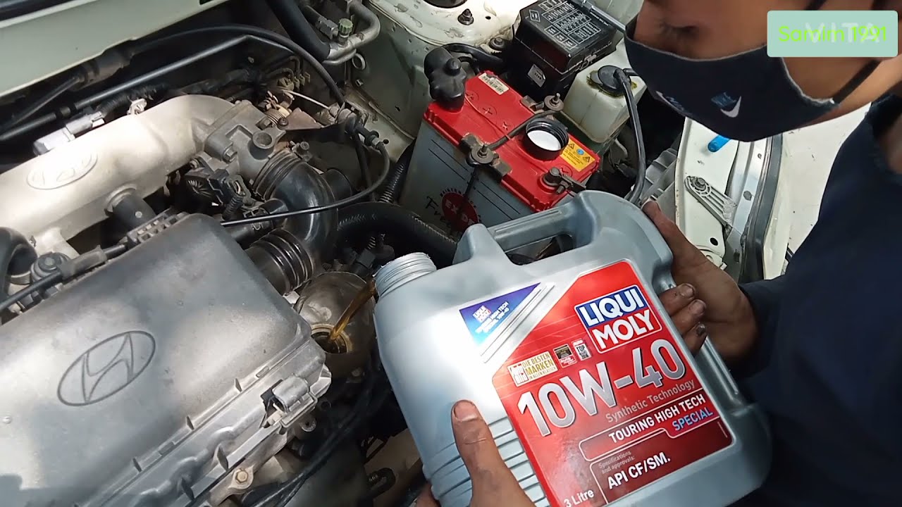 Car ki Service Santro ki service Liqui moly