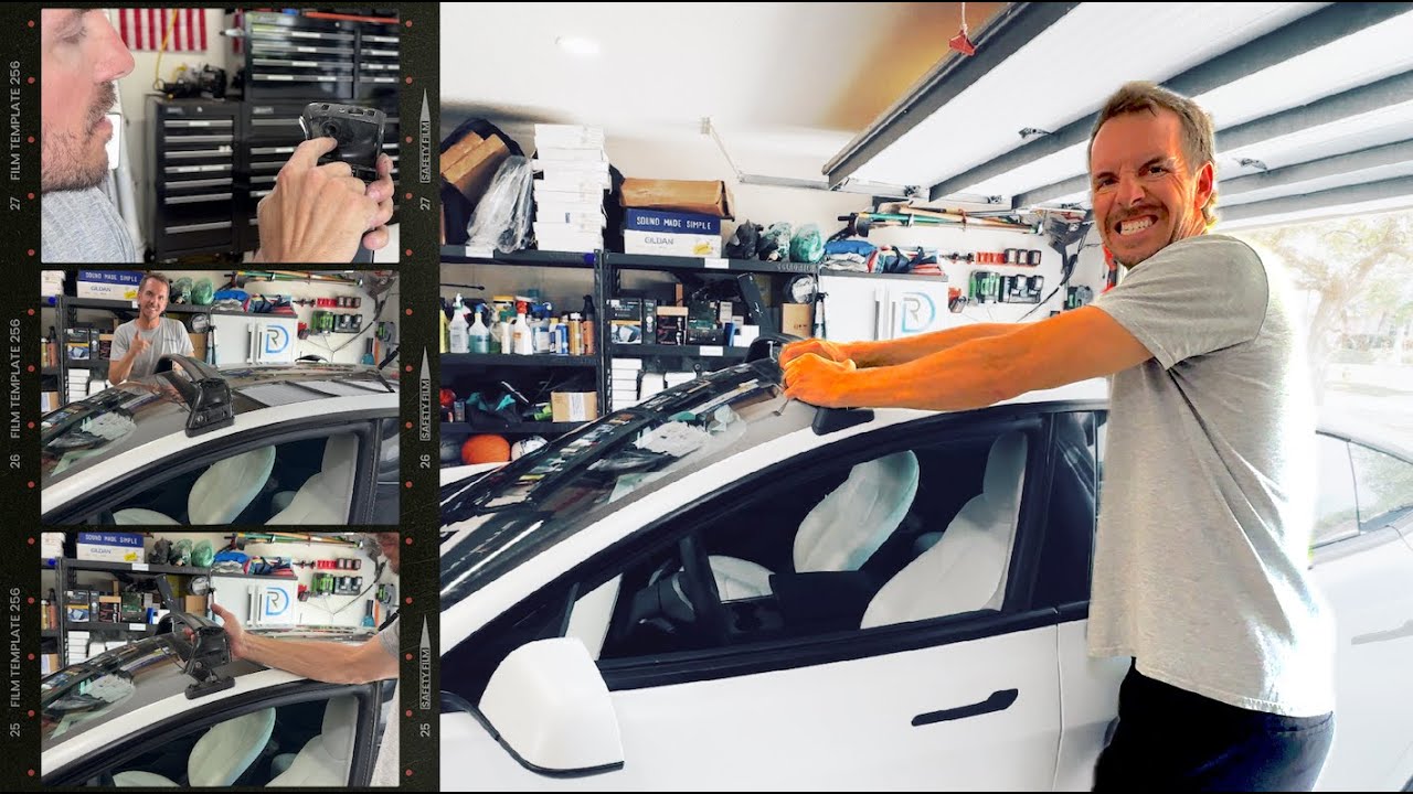 Remove the Tesla Roof Rack without a Key
