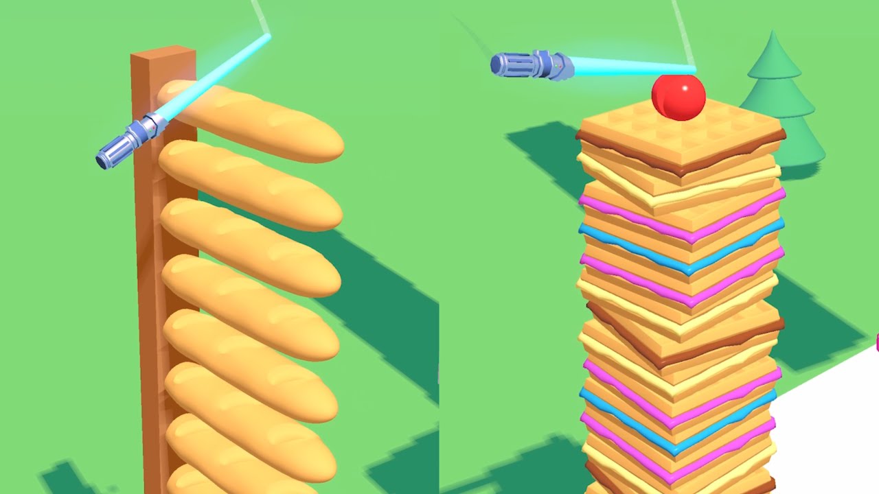 Slice Master! Very Satisfying And Relaxing ASMR Slicing Game