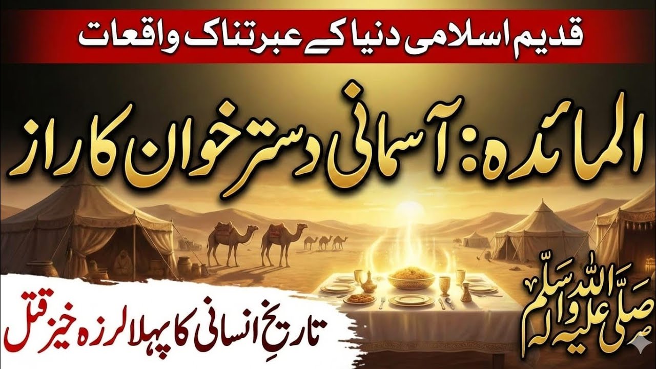 AL-MAIDAH | 1400 Saal Purana Asmani Mojza | Full Series