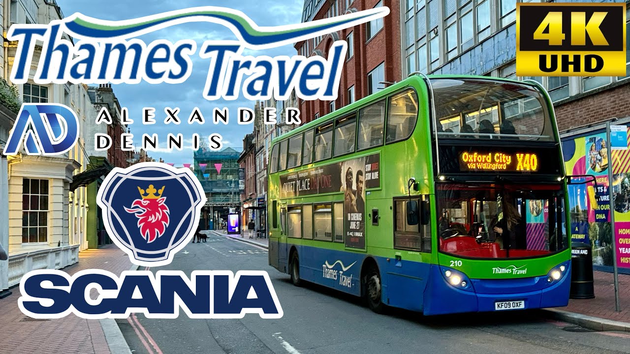 [Thames Travel: X40 Oxford to Reading via Iffley, Rose Hill, Wallingford] ADL Enviro400 ScaniaN230UD