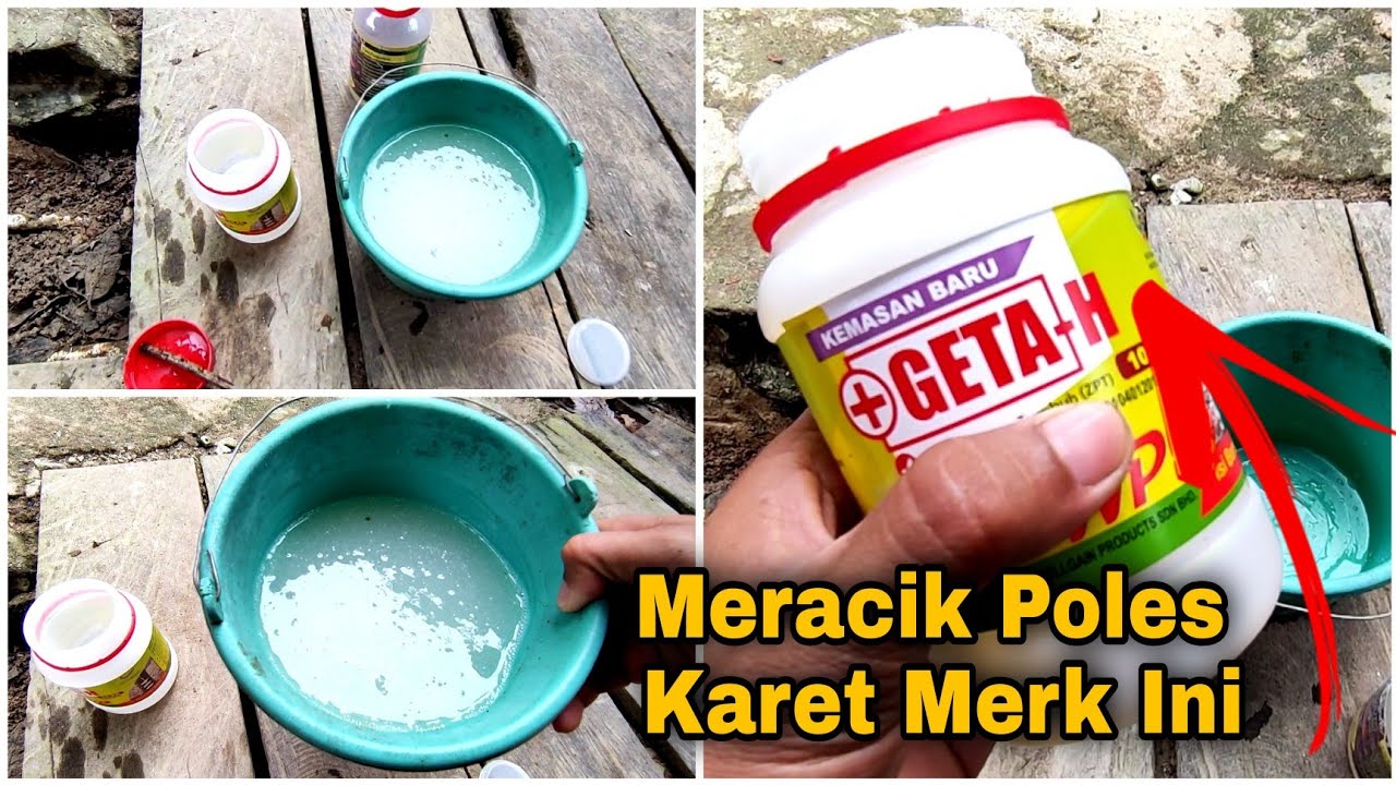 Poles Karet Menggunakan Merk +Getah-H #1