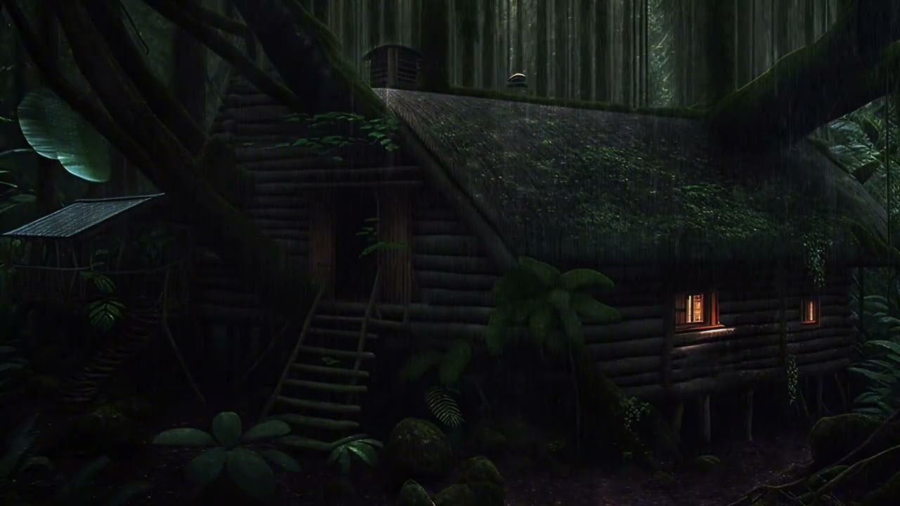 2 Hours of Relaxing Rain Sounds 🌧️ | Deep Sleep, Study & Stress Relief