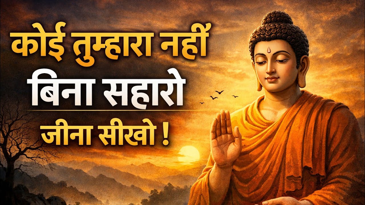 Learn To Live Without Support #buddhvaani #motivation #hindimotivation #dailymotivation #succes