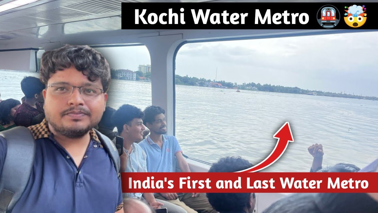 Kochi water metro India first and last water Metro 😱😱