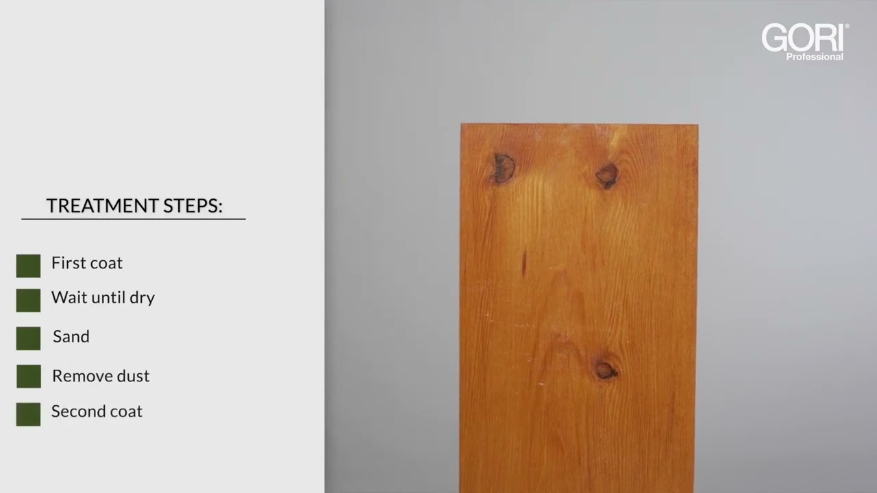 Come preparare il legno alla verniciatura? Vernici GORI