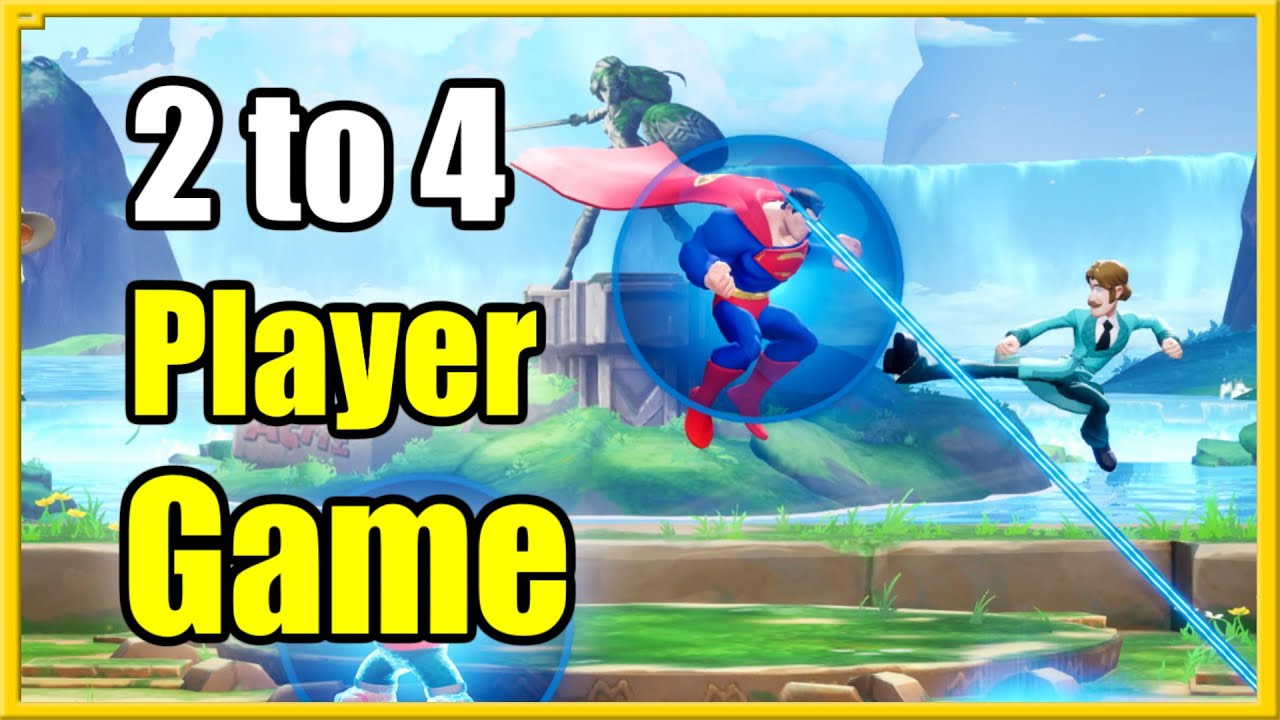 How to Play 2 to 4 Players on Same TV in MultiVersus (Split Screen or Local Multiplayer?)