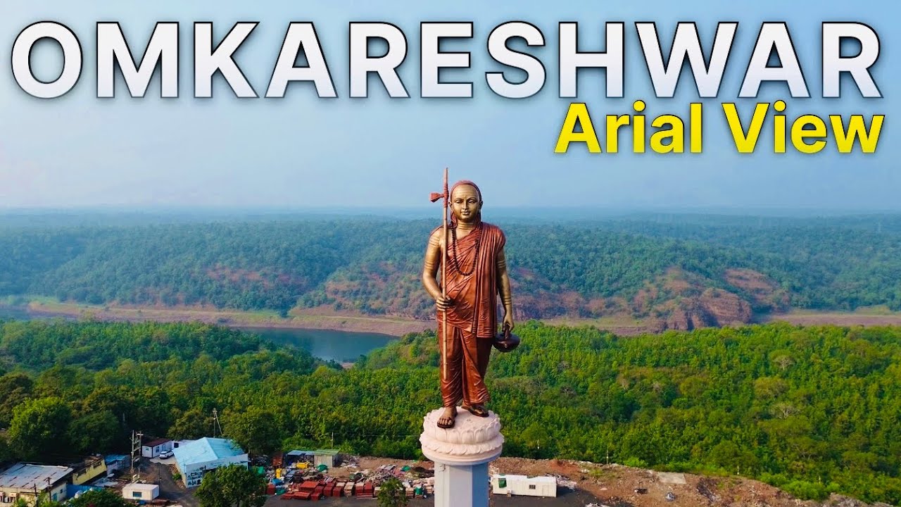 Omkareshwar || Omkareshwar Jyotirlinga ||Drone View