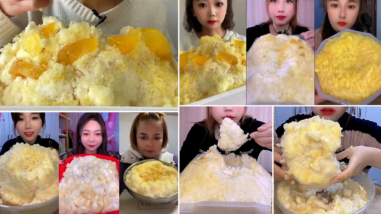 ♦️(💠ONLY B!TES)_SQUEAKY|| SOFT🍚|| POWDERY || GIGANTIC BITES || ICE😋 EATING 🧊 COLLECTION♦️