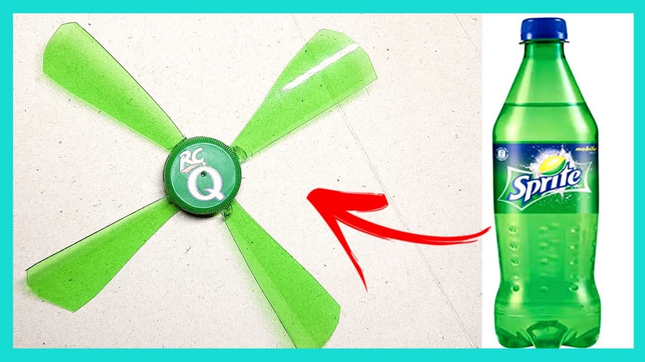 How to Make Propeller | Plastic Bottle | Motor Pankha