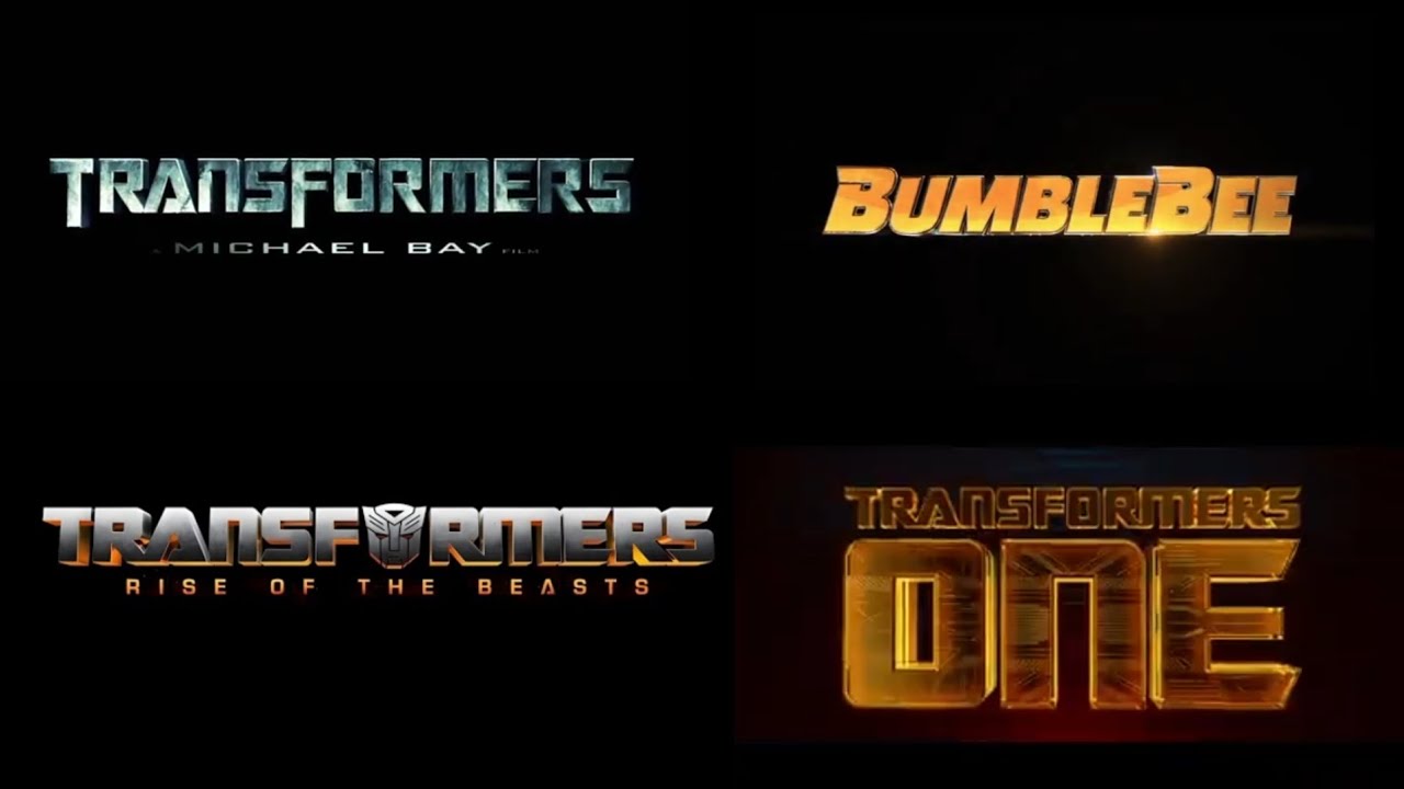 Transformers Movies Trailer Titles Logo (2007 - 2024)