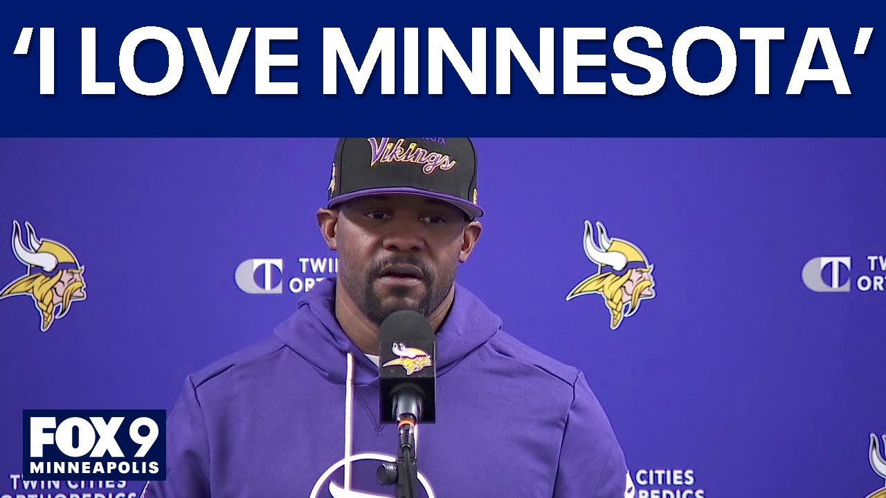 Brian Flores deflects questions on Vikings&rsquo; future: 'I love Minnesota'