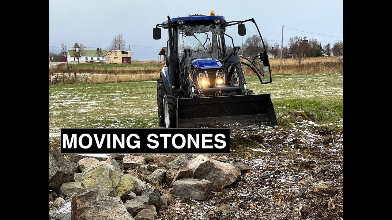 Lovol 504 Moving stones with the bucket #22.Northernlight