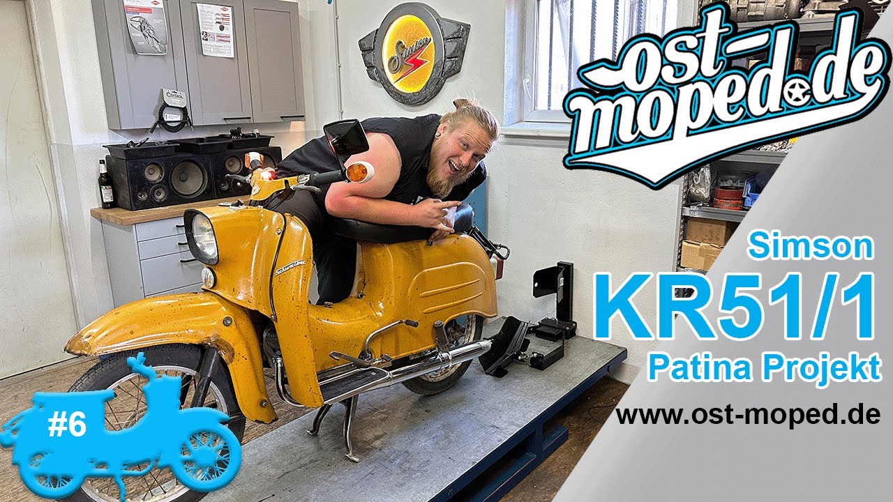 Simson Schwalbe KR51/1 - Folge 6 | Was war diesmal Schuld? | Probefahrt | Patina Projekt