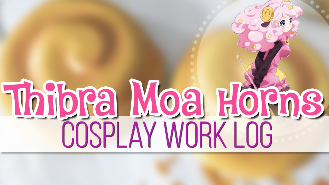 Cosplay Work Log: Thibra Moa Horns || MangoSirene