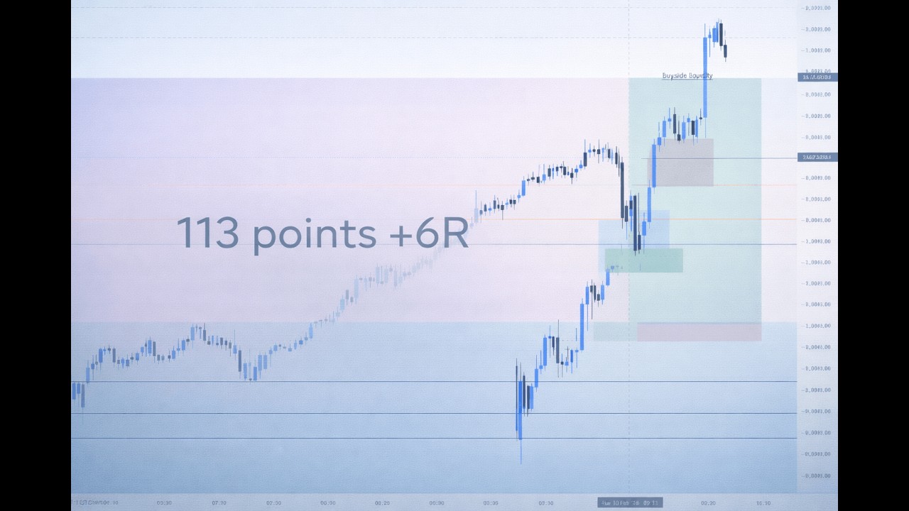 113 Points on NQ | My Bread and Butter Setup