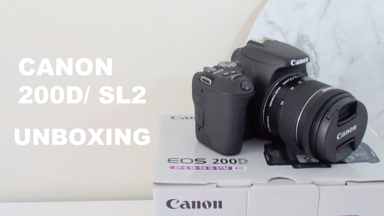 CANON EOS REBEL SL2 UNBOXING + PHOTOGRAPHY