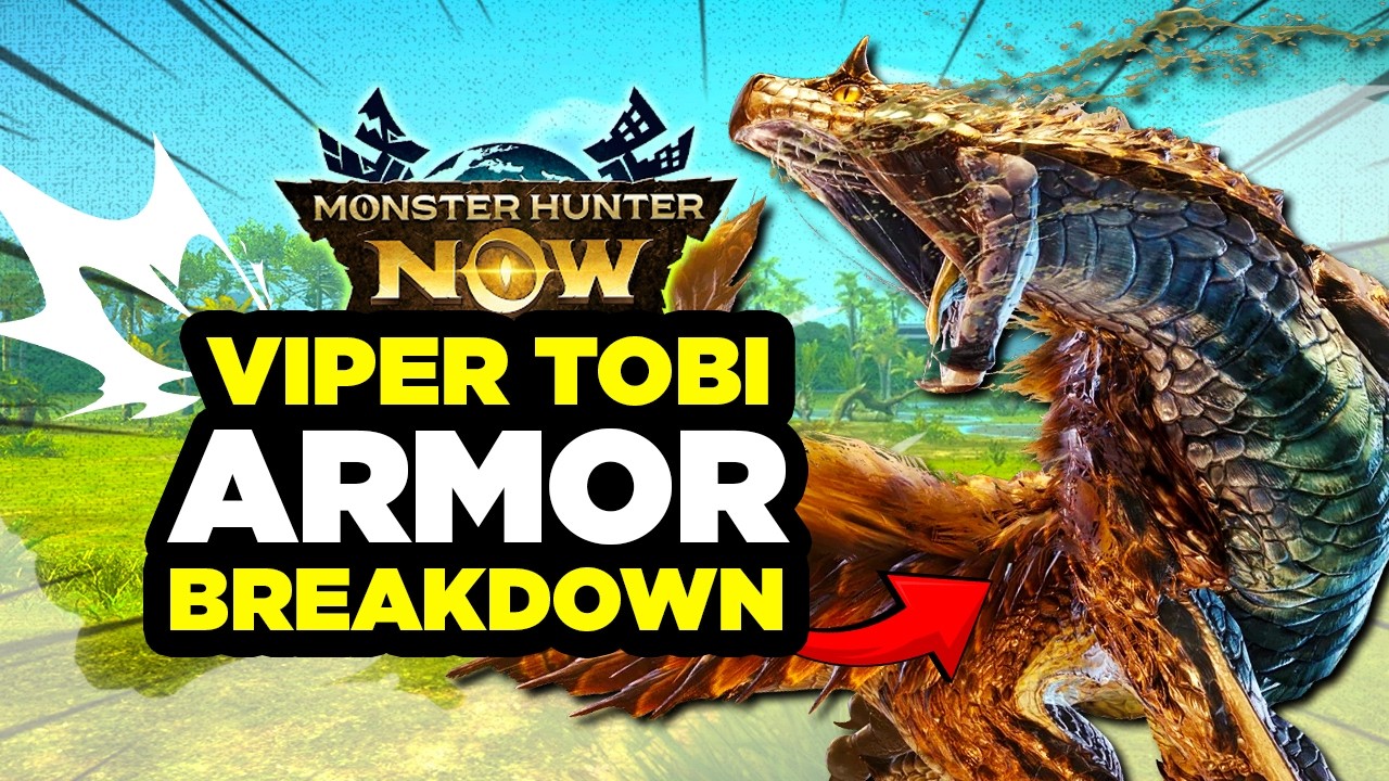 Что создавать: разбор персонажа Вайпер Тоби Кадачи | Monster Hunter Now