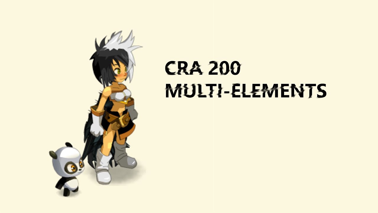 CRA 200 MULTI ELEMENTS : LEVITROF / PUISSANCE
