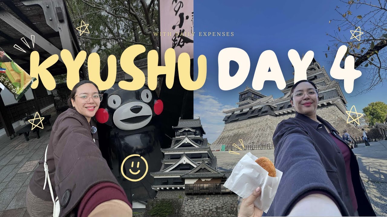 Fukuoka, Japan DAY 4: Kumamoto Castle + Sakura-no-baba Josaien, Kumamoto Prefecture ʕ｡•ﻌ•｡ʔ🏯🇯🇵
