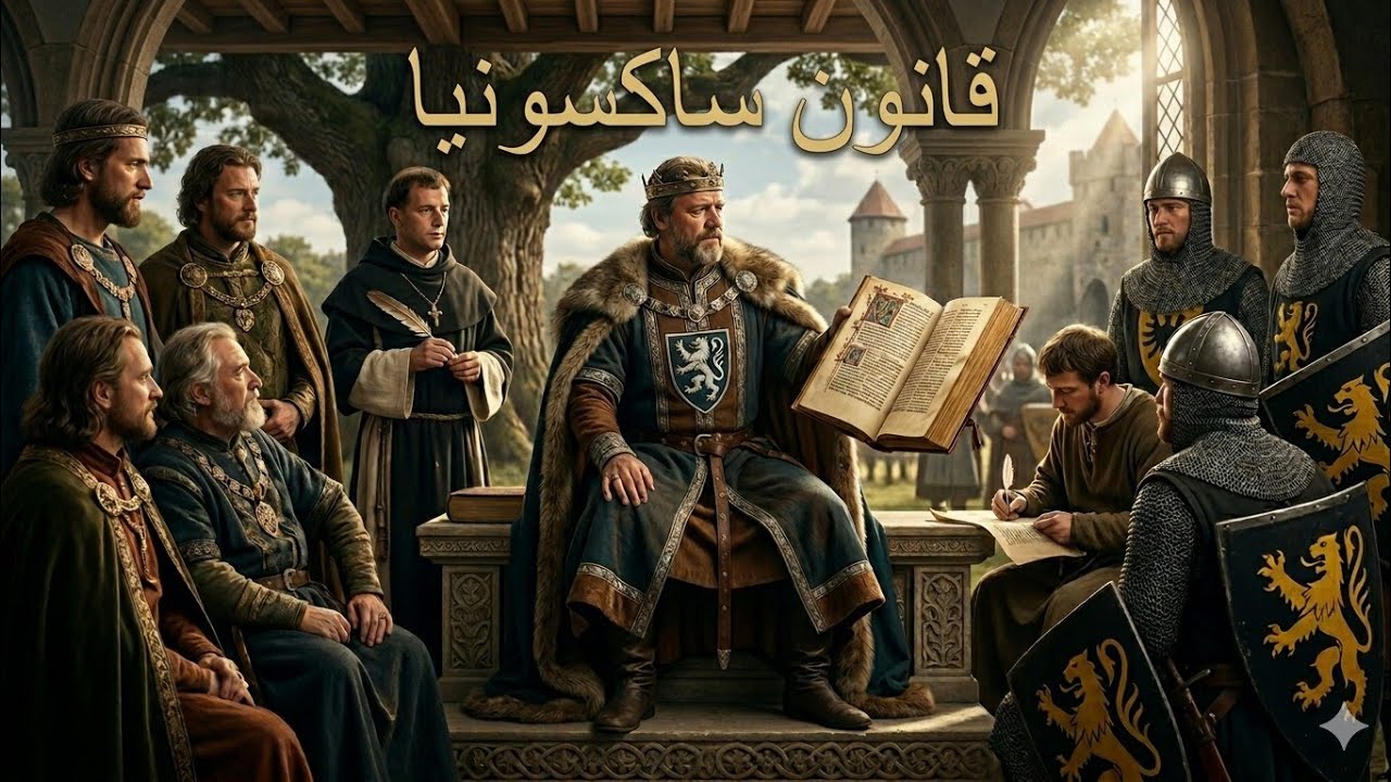 قانون ساكسونيا حين كان القانون يميز بين البشر 