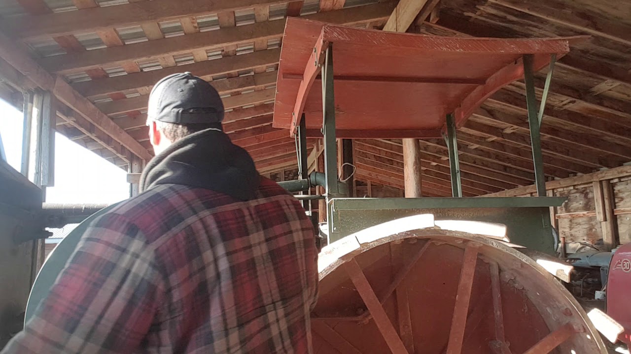 Starting a Rumely Oil Pull 16-30