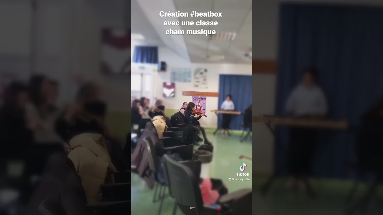 Beatbox avec des &eacute;l&egrave;ves musiciens