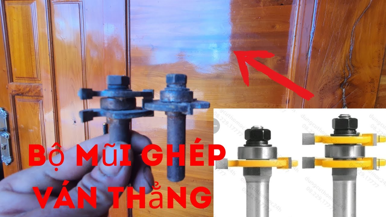 Bộ đôi mũi soi ghép ván cực khít