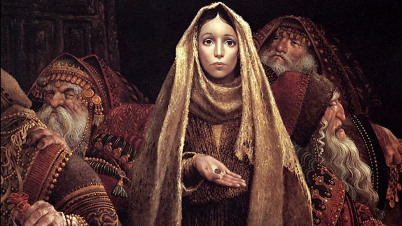 La magistral lección de la viuda. Lectio de Marcos 12,38-44
