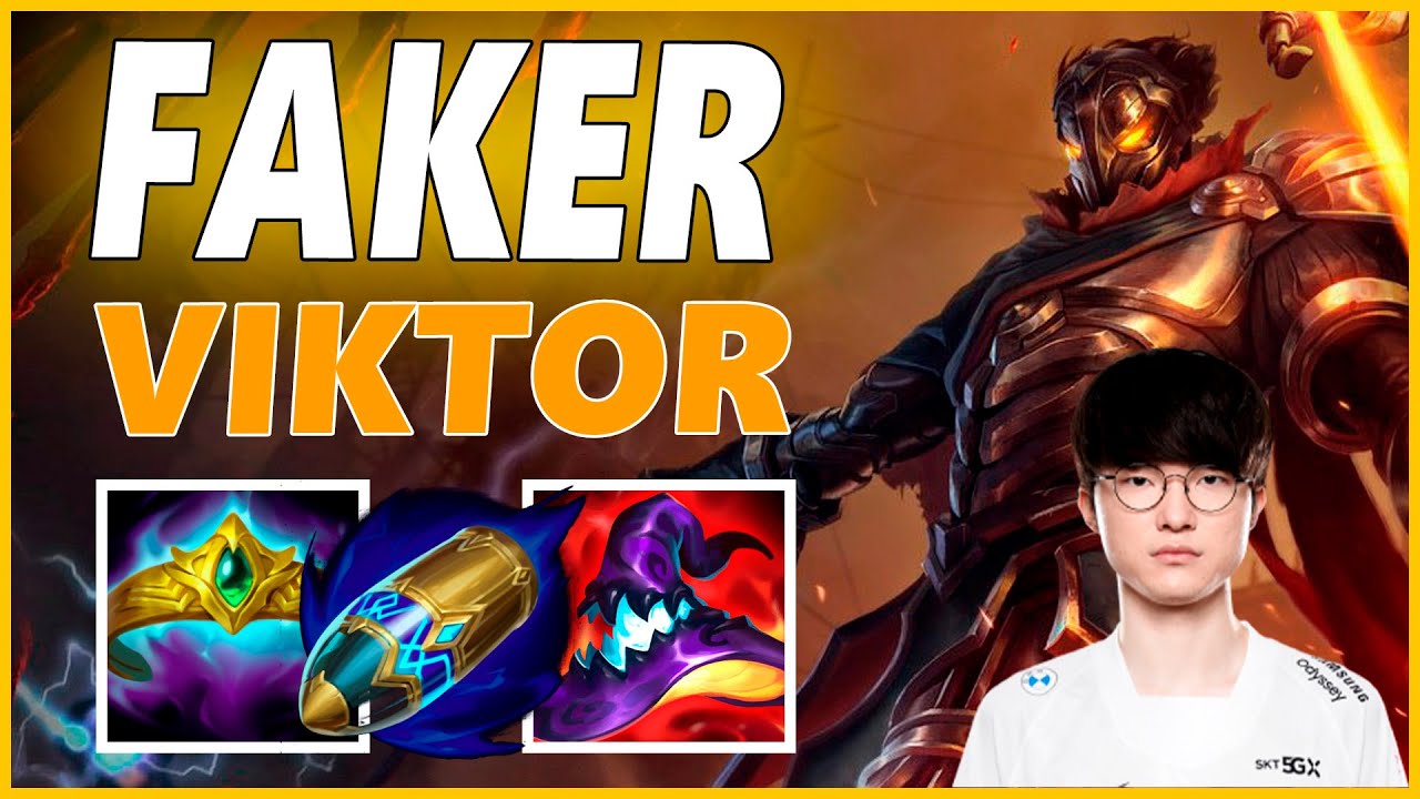 ⚡FAKER VIKTOR MID GAMEPLAY⚡SEASON 12 LEAGUE OF LEGENDS